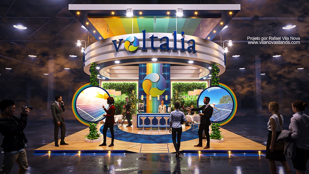 Projeto de stand Voltalia